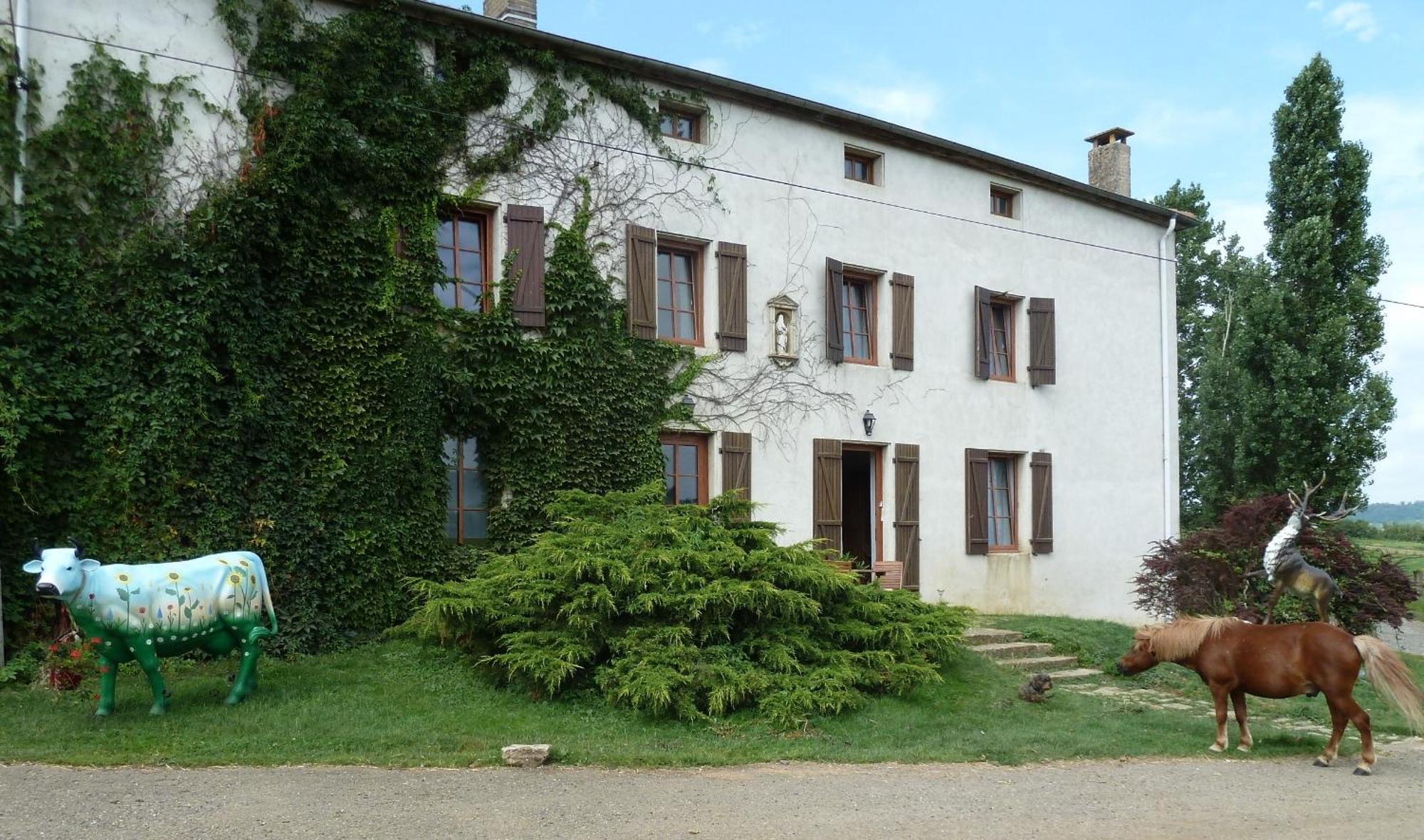 Ferme Du Montheu Bed and Breakfast Dommartin sous Amance Exteriör bild